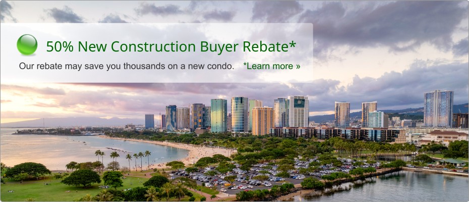 50% New Construction Buyer Rebate*